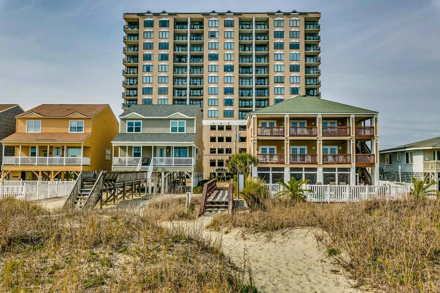 BeachWalk Villas tower exterior